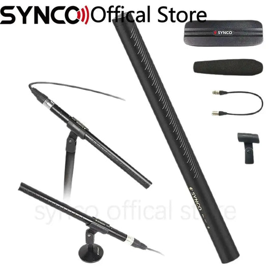 Synco Mic-D2 Shotgun Microphone Microphones Mikrofon Voice Recorder Audio Interface Home Studio Microphn Microphone for Radio